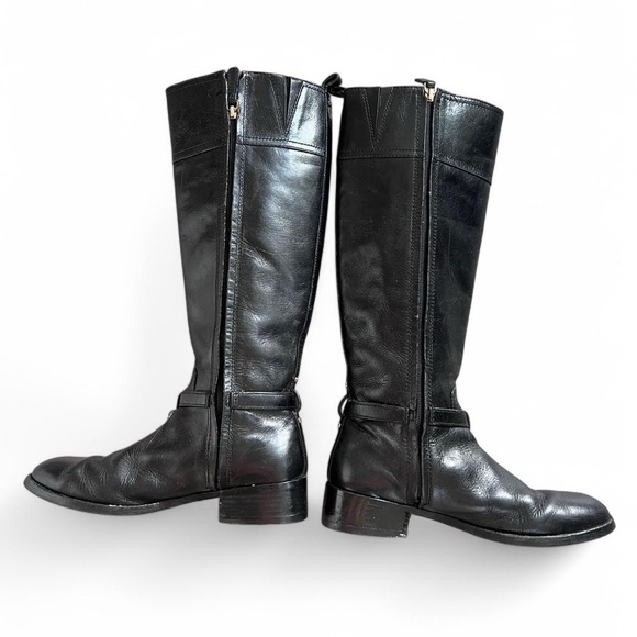 Black genuine leather Tory Burch riding boots! - Picture 2 of 8